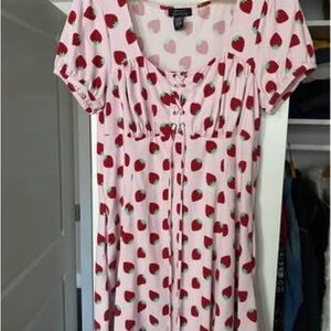 Hot Topic Strawberry Dress